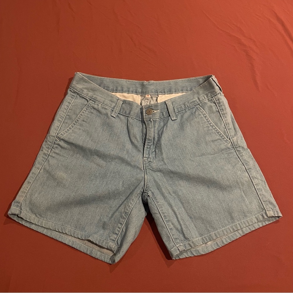 LEVI’S Light Blue Jean Shorts for Women